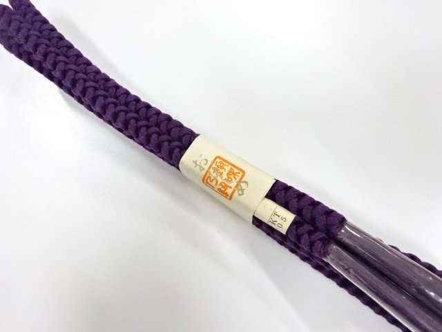 JAPANESE KIMONO / UNUSED HAND-TIED OBIJIME